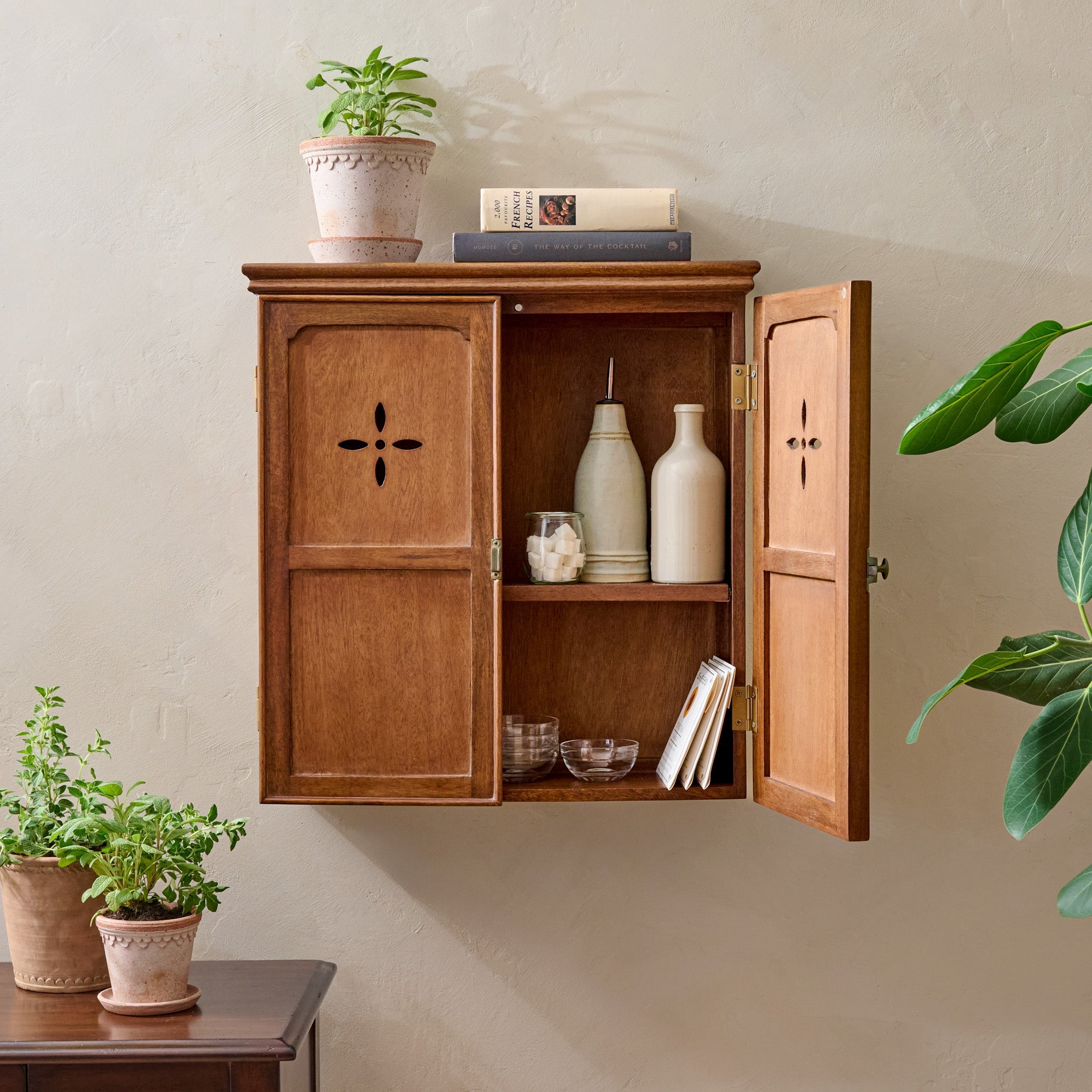 Amelia Wooden Wall Cabinet