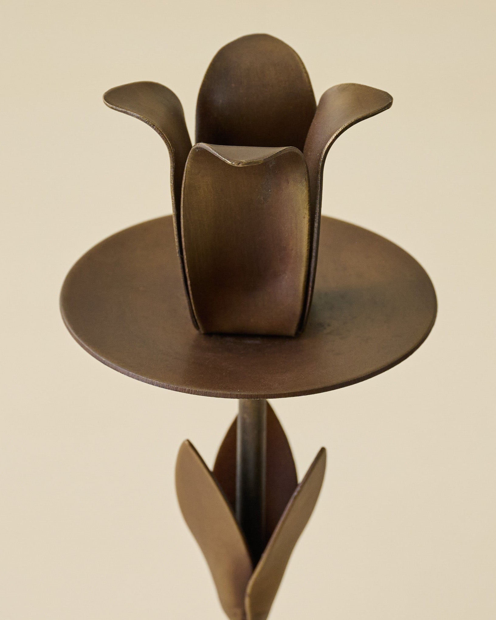 Forged Tulip Candelabra