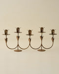 Forged Tulip Candelabra