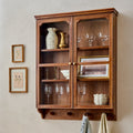 Amelia Oversized Display Cabinet with Glass Doors