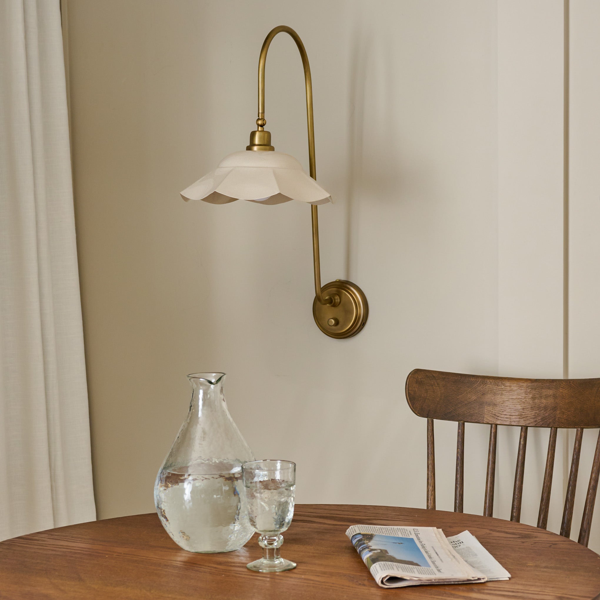 Mary Wired Wall Sconce