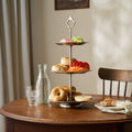 Pewter Tiered Serving Stand