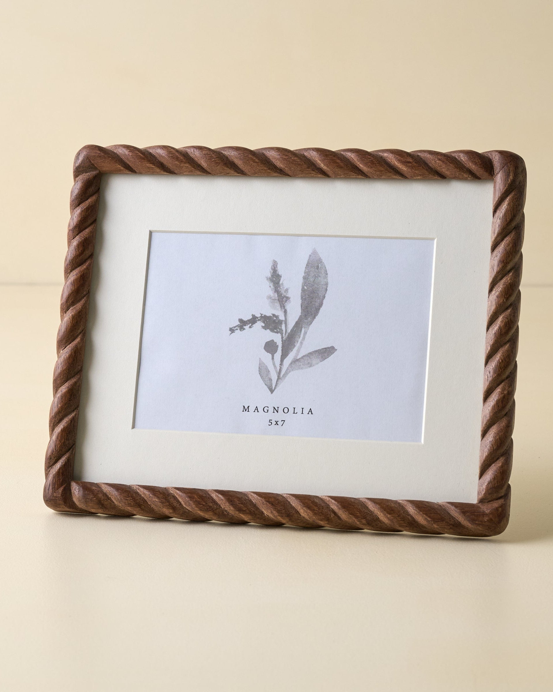 Lorrie Twisted Wood Frame