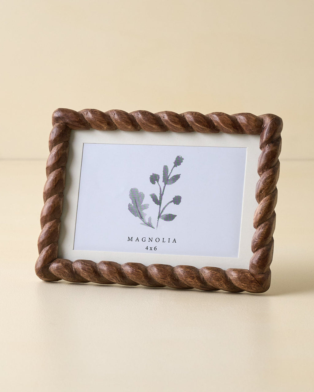 Lorrie Twisted Wood Frame