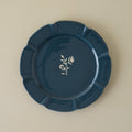 Navy Luna Plate