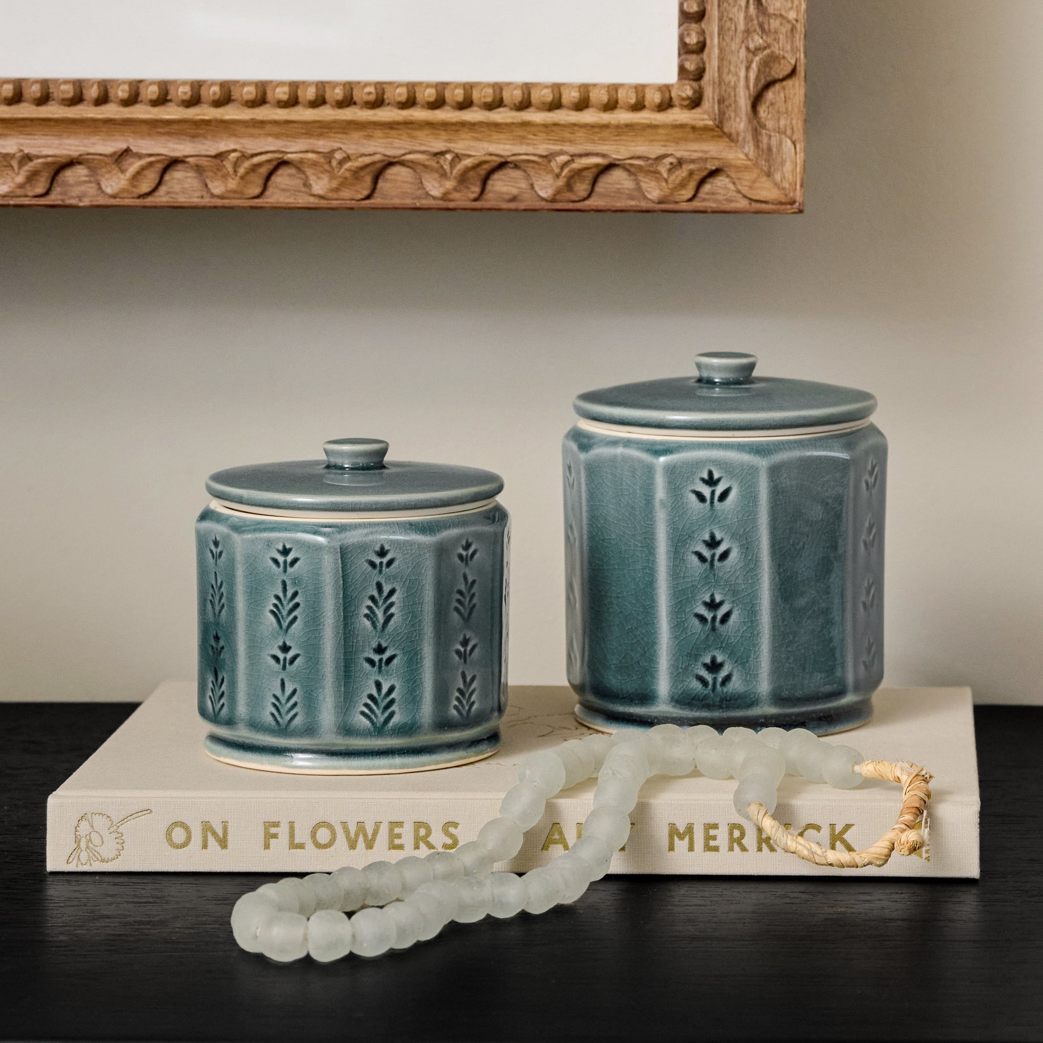 Harper Ceramic Floral Canister