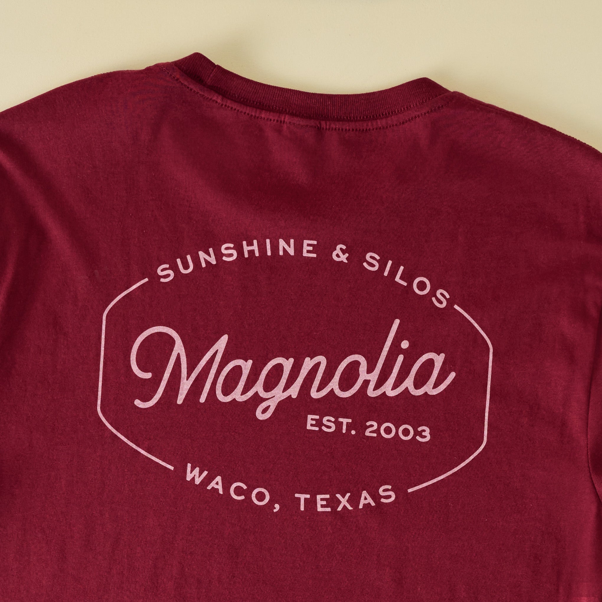 Magnolia Sunshine Maroon Shirt