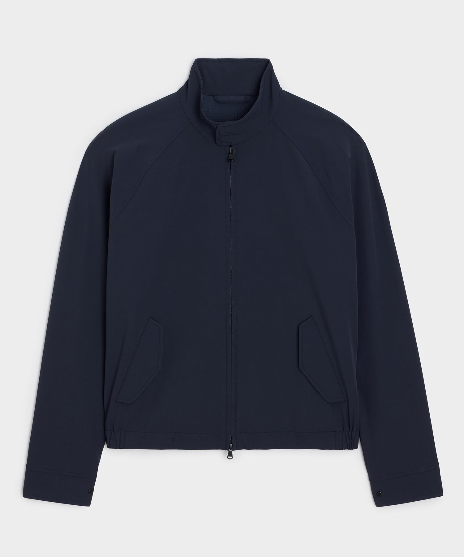 Lightweight Nylon Harrington Jacket