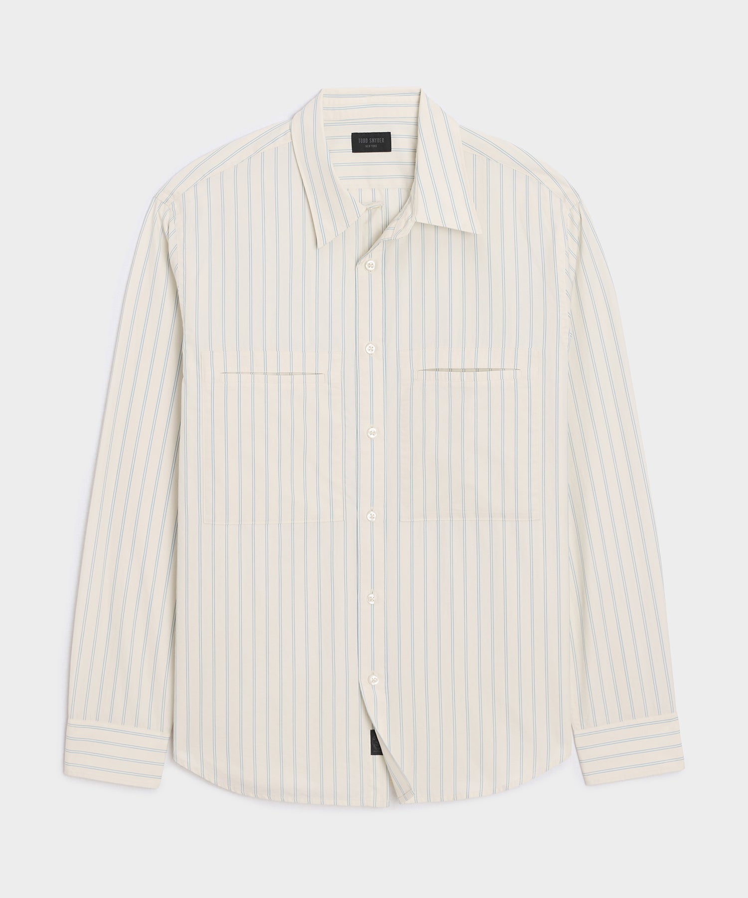 Welt Pocket Poplin Big Shirt