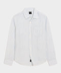 Slim Sea Soft Linen Point Collar Shirt