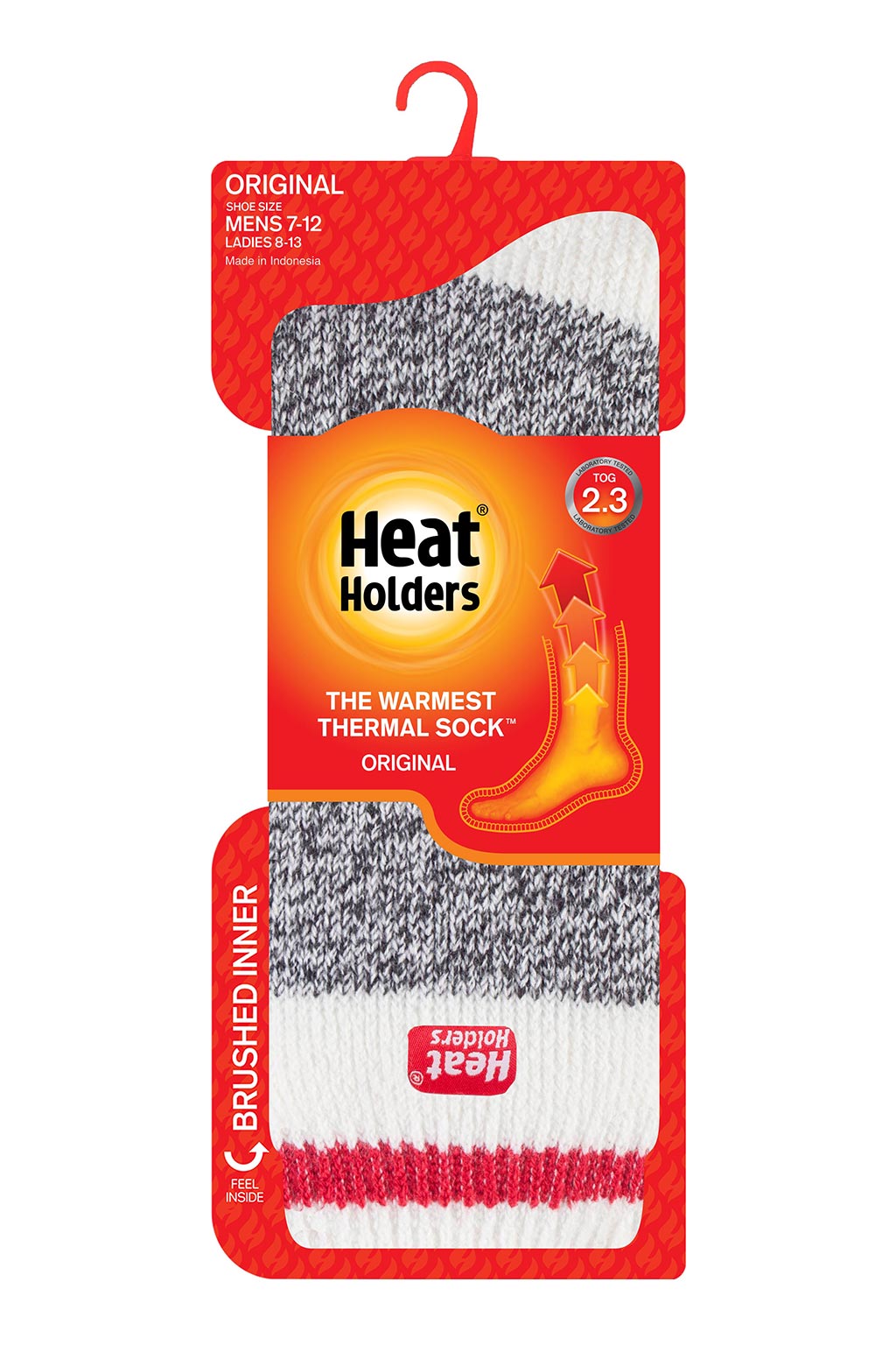 Men's Jeffrey ORIGINAL™ Cream Block Twist Crew Socks