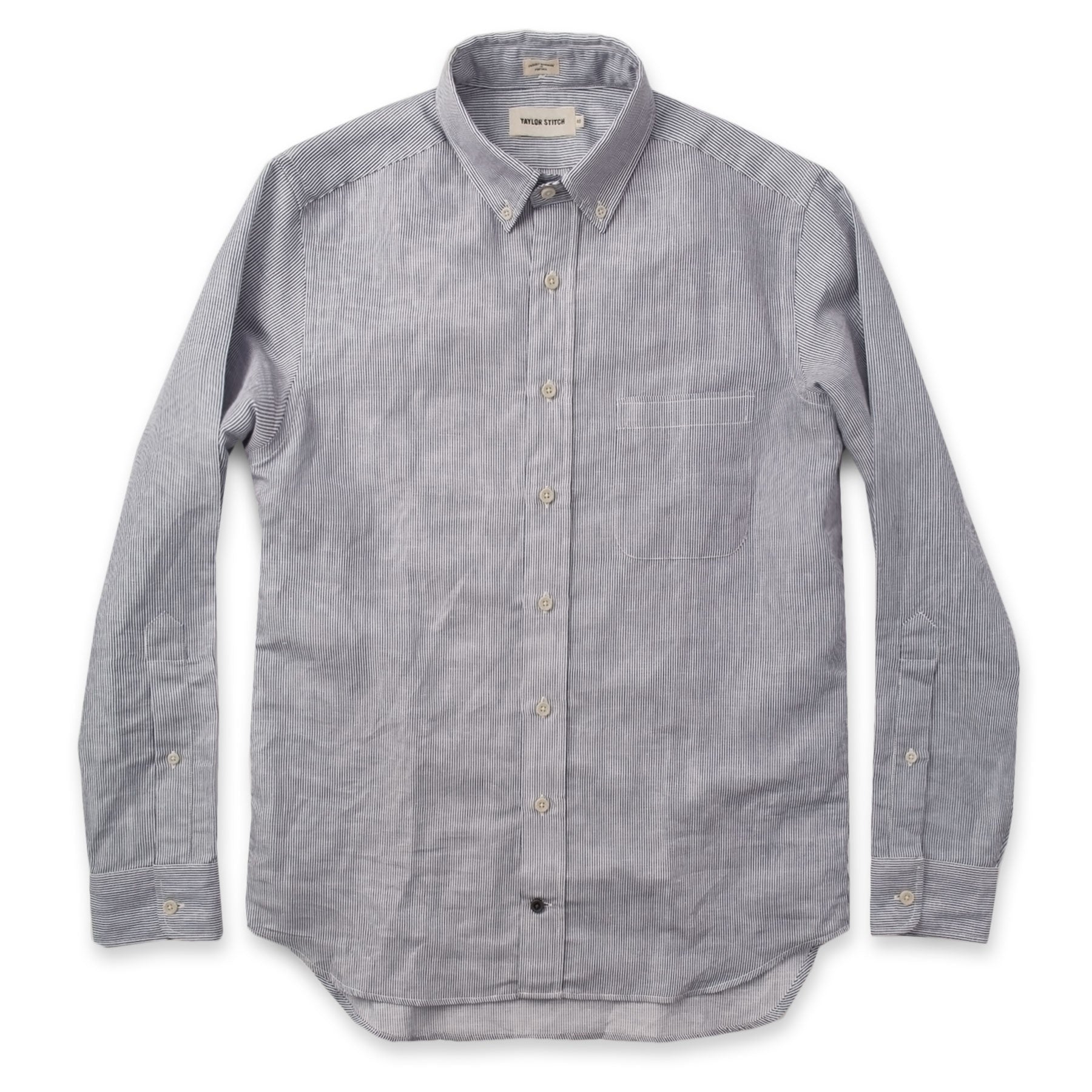 The Jack in Navy Striped Cotton & Linen