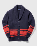 Recycled Wool Striped Cardigan