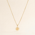 Accomplish Magnificent Things Starburst Necklace
