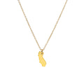 I Love California Charm Necklace Classic