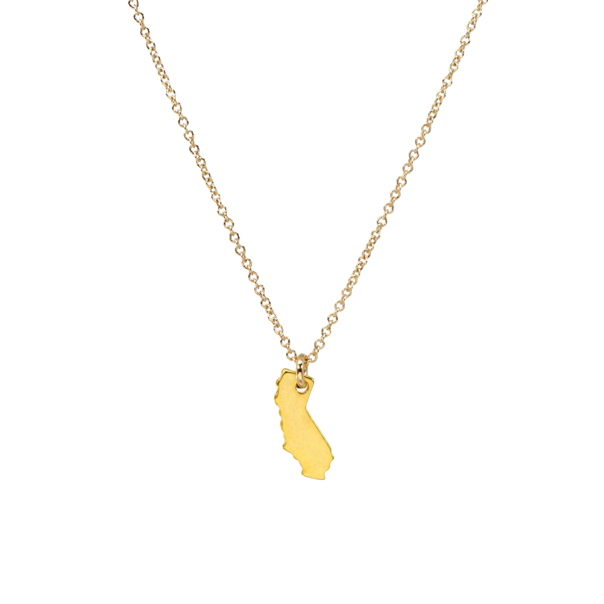 I Love California Charm Necklace Classic