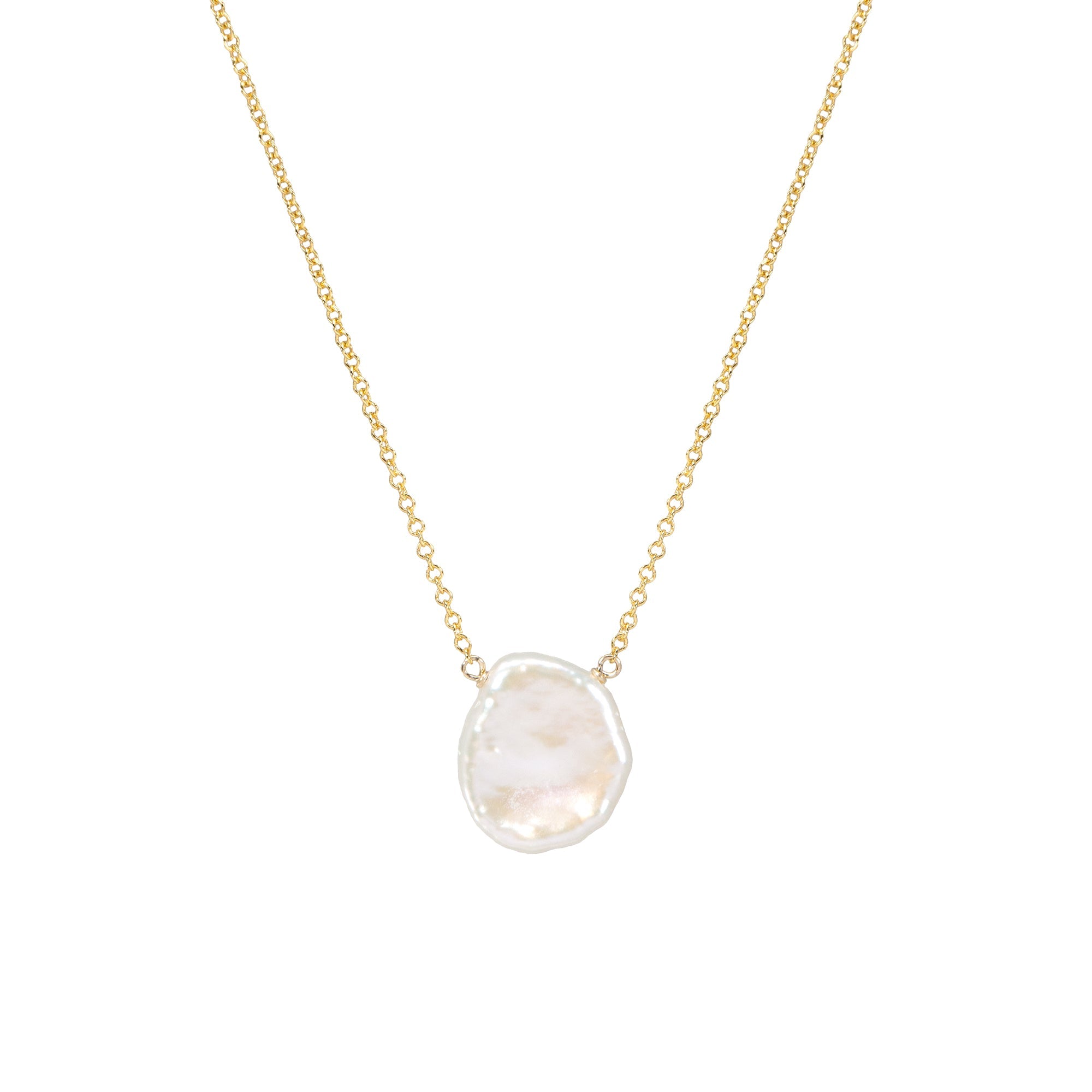 Keshi Pearl Necklace Legacy Card