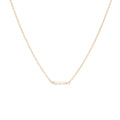 June Birthstone Three Pearl Necklace