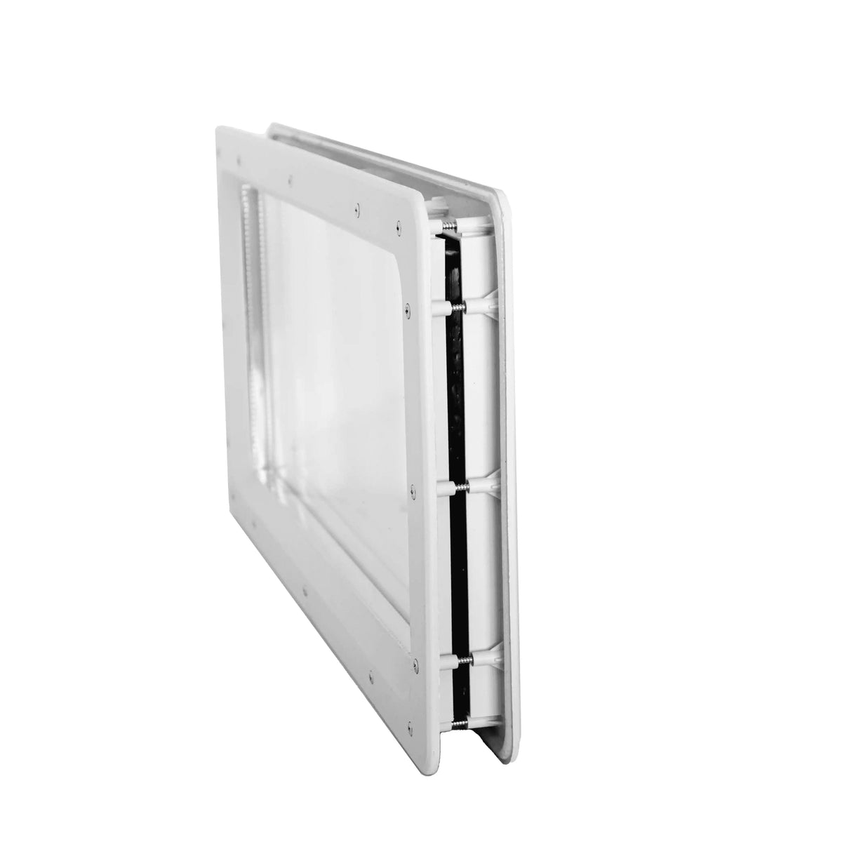 12" x 24" Garage Door Window Replacement Kit – Screw-In Frame, Contractor Grade