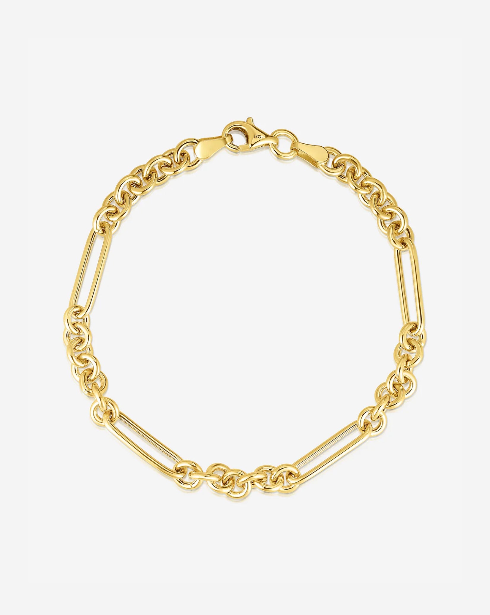 Mixed Link Chain Bracelet