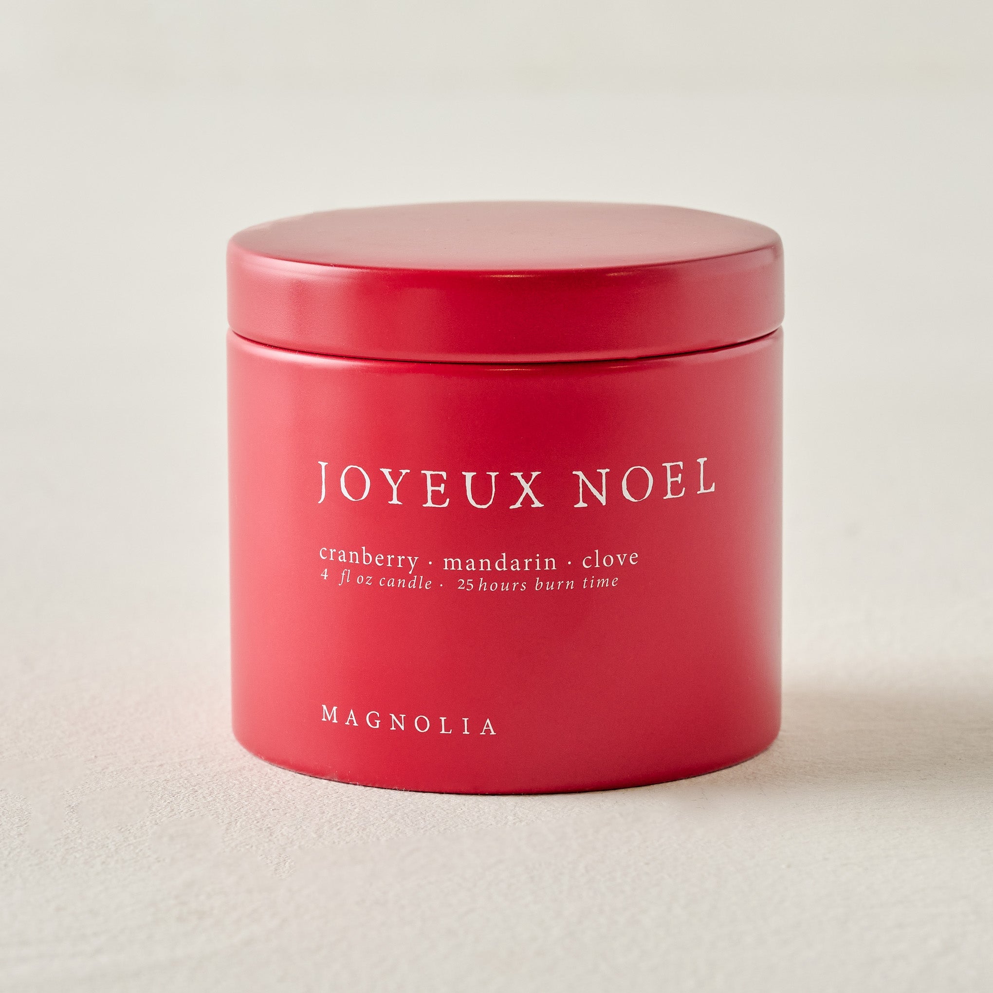 Magnolia Joyeux Noel and Twelve Nights Candle Tin Bundle