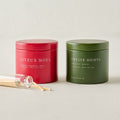 Magnolia Joyeux Noel and Twelve Nights Candle Tin Bundle