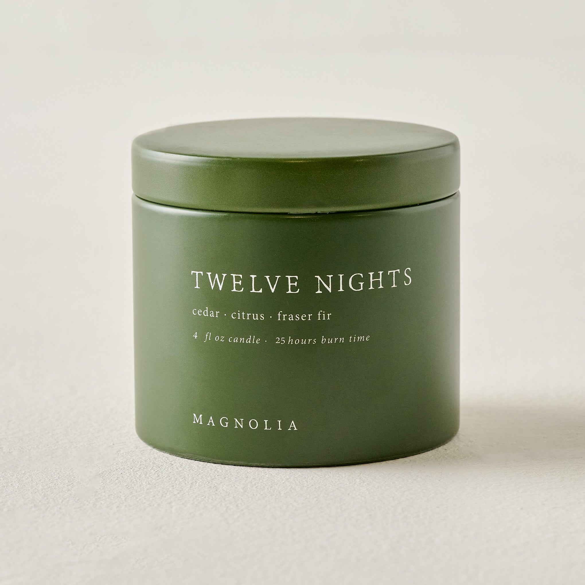 Magnolia Joyeux Noel and Twelve Nights Candle Tin Bundle
