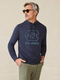 University of North Carolina Sunwashed Organic Hoodie - Blue Nights