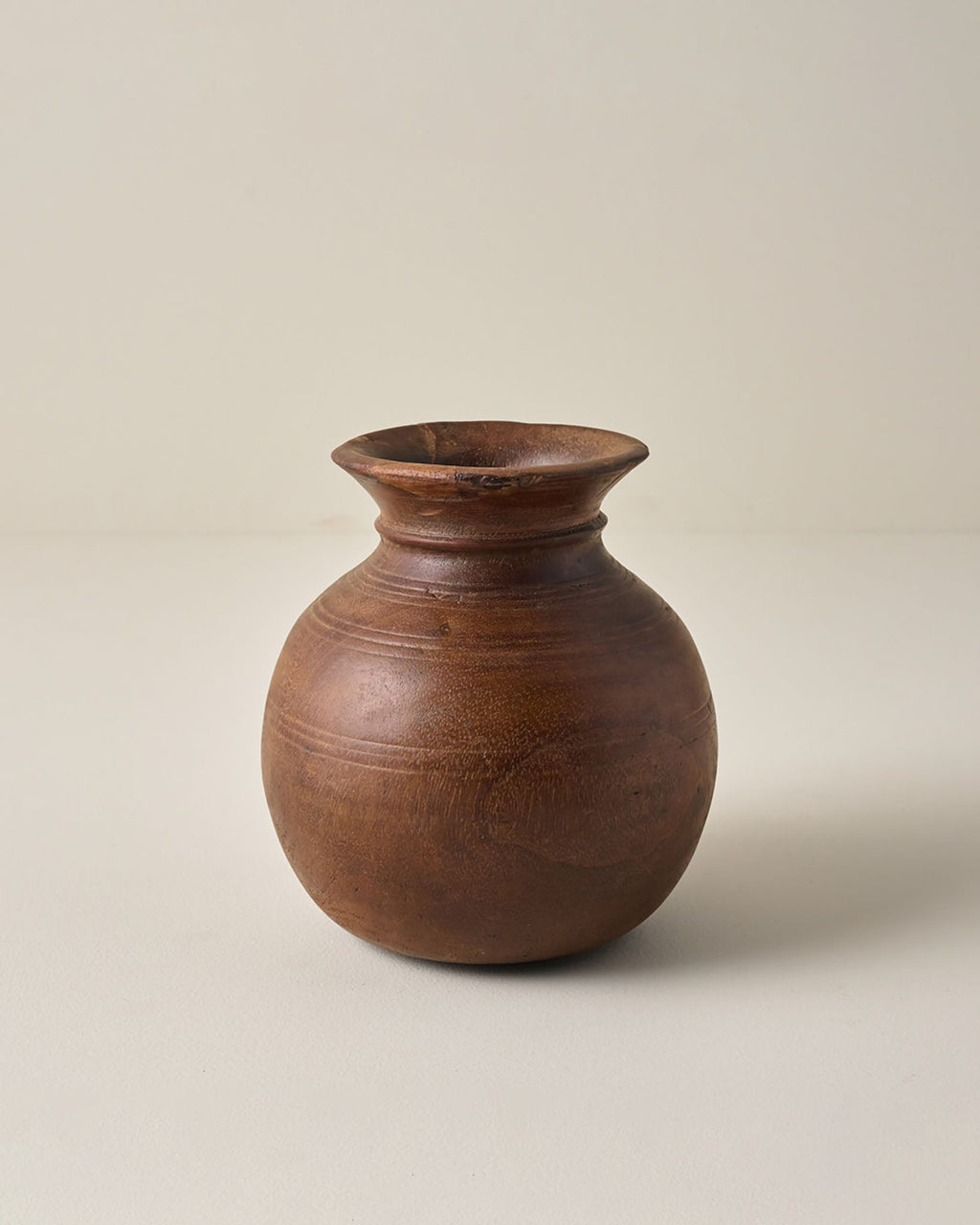 Theo Aged Wood Vase