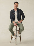 University of Texas Tried And True Chambray Workshirt - Durango Black