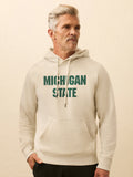Michigan State High Standard Fleece Hoodie - Antique Ivory Heather