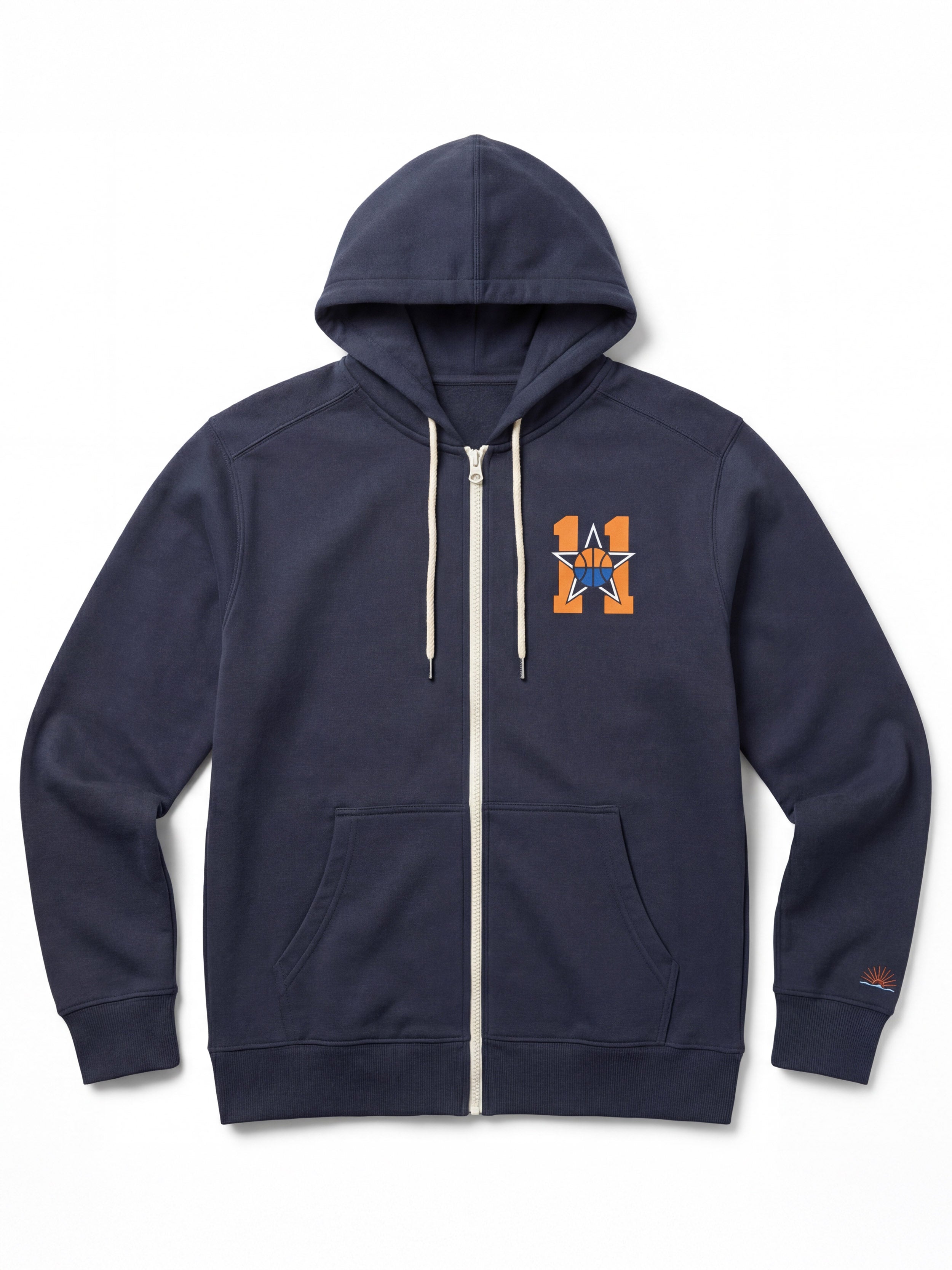 Jalen Brunson All-Star Weekend High Standard Zip Hoodie - Blue Nights