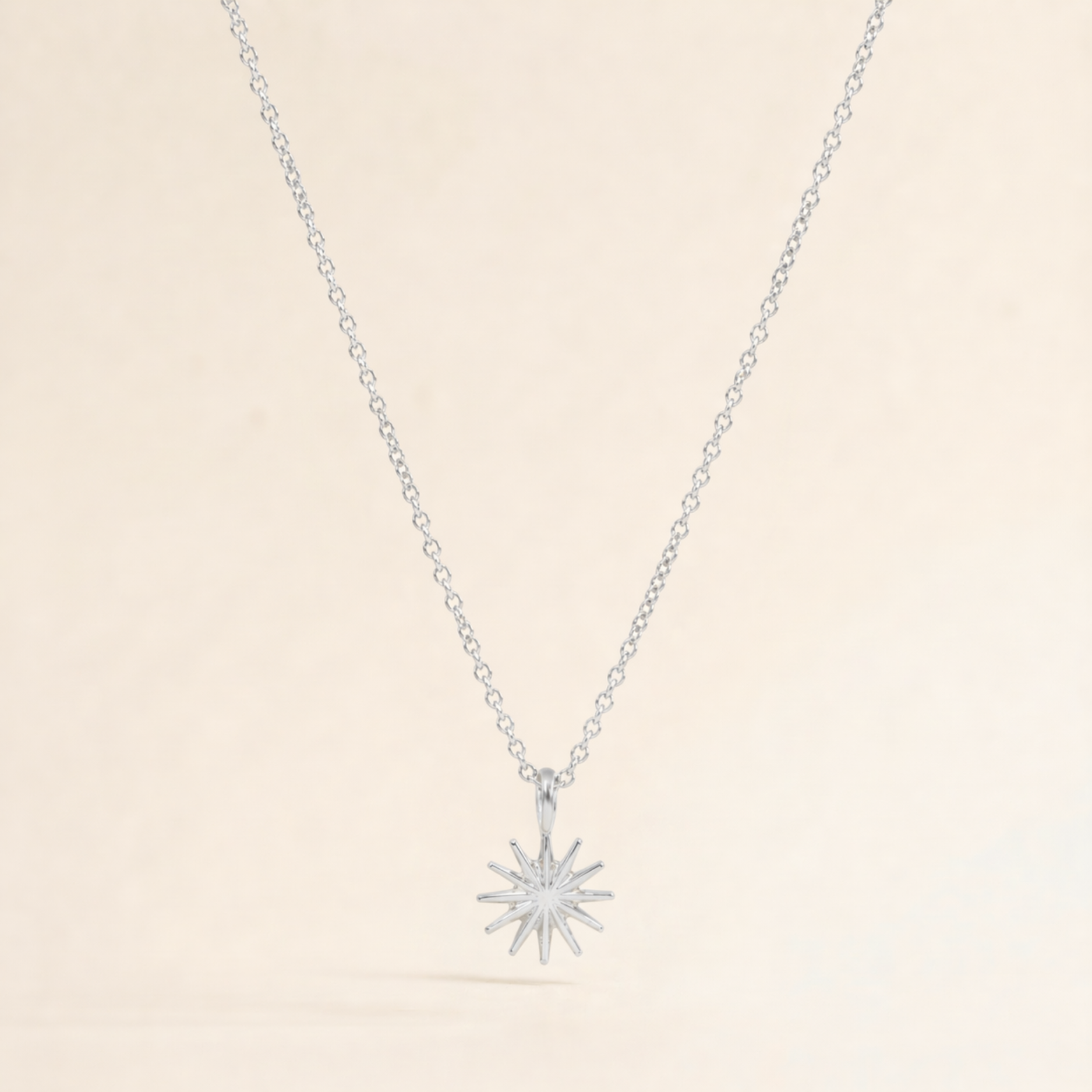 Accomplish Magnificent Things Starburst Necklace