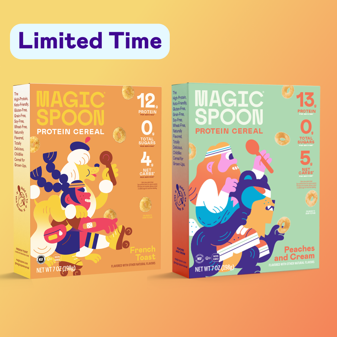 French Toast + Peaches and Cream - 2 boxes TTS