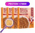 Cinnamon Crunch - Protein + Fiber Cereal 1 case (4 boxes)