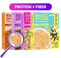 Variety 4 - Protein + Fiber Cereal 1 case (4 boxes)