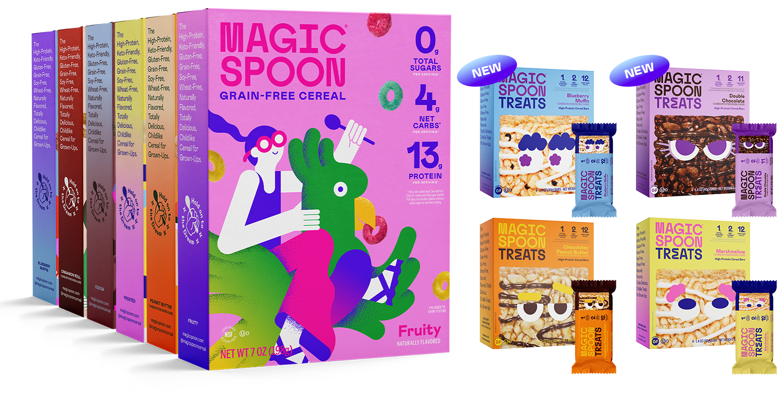 Bestseller Bundle - 6 boxes + 16 Cereal Treats (4 Boxes)