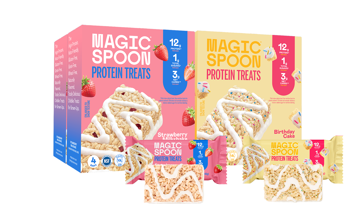 The Party Pack - 16 Cereal Treats (4 Boxes)