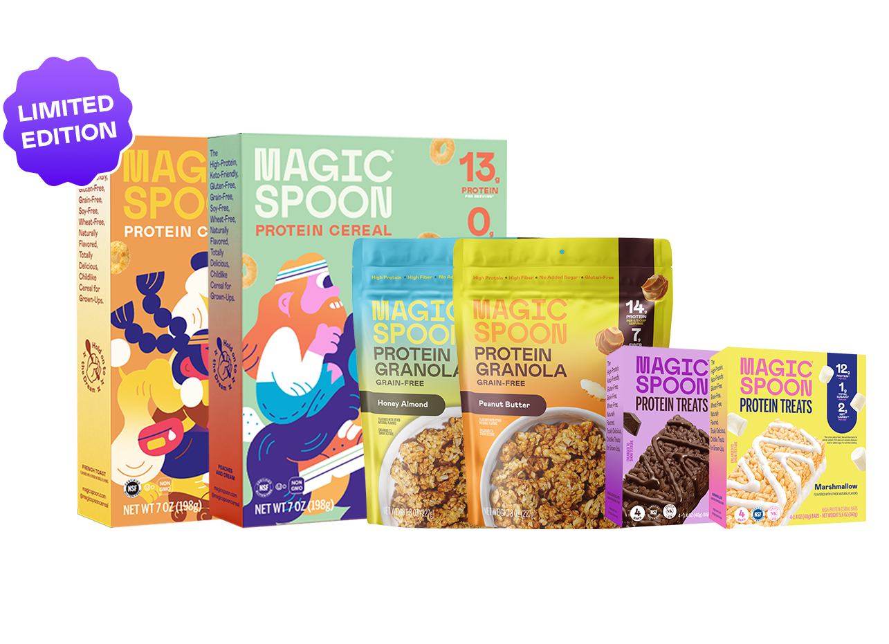 The Summer Discovery Kit - 2 Cereal, 2 Granola, 2 Treats