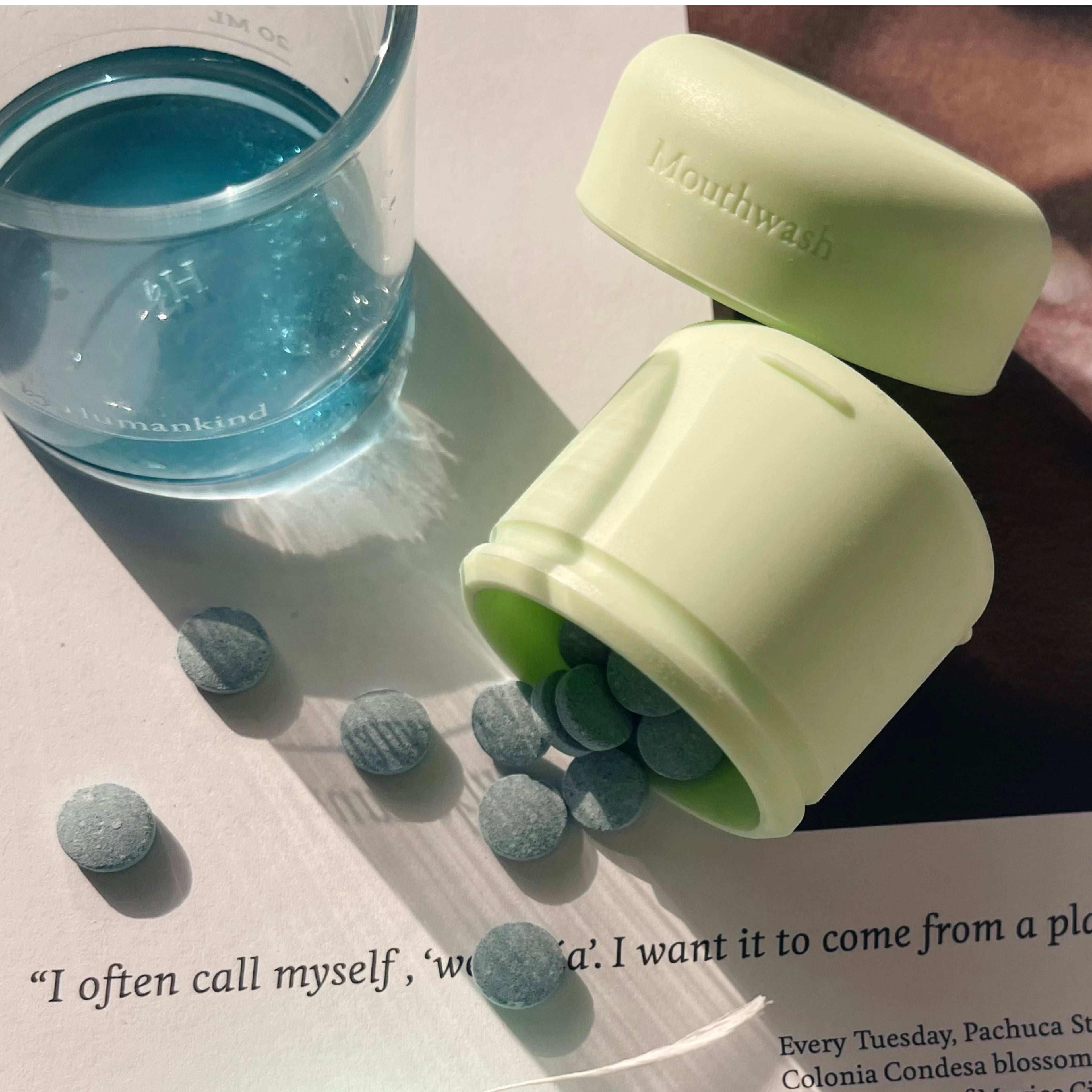 Alcohol-Free Mouthwash Tablets