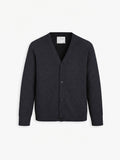 Men's Travel Merino Cardigan - Black