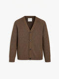 Men's Travel Merino Cardigan - Camel