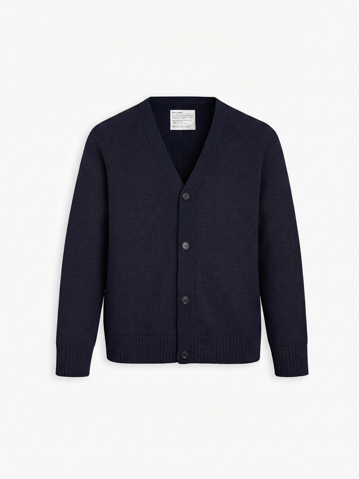 Men's Travel Merino Cardigan - Navy