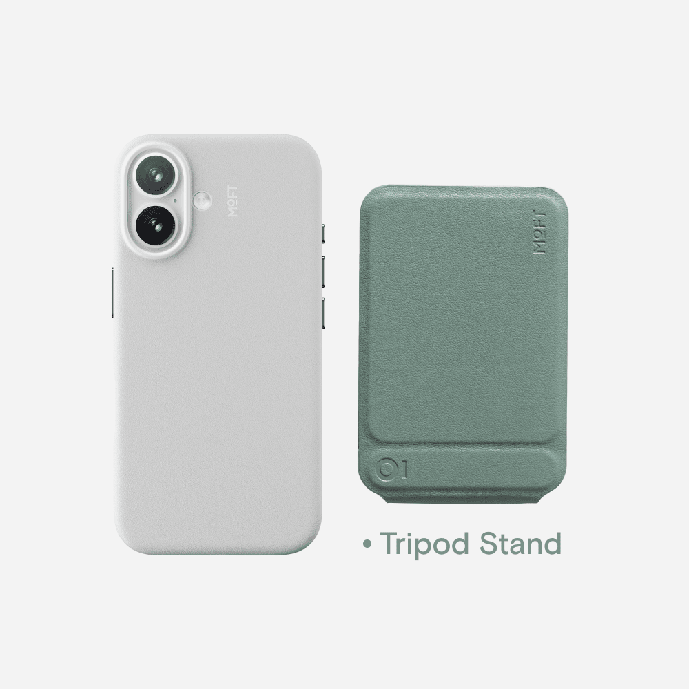 Case, Tripod & Stand/Wallet Set MOVAS™ for iPhone 16 Series - MagSafe Compatible