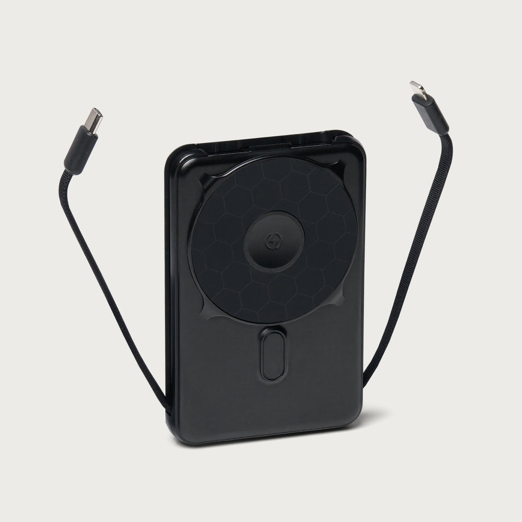 Ridge Power Bank - 10k mAh - Matte Black
