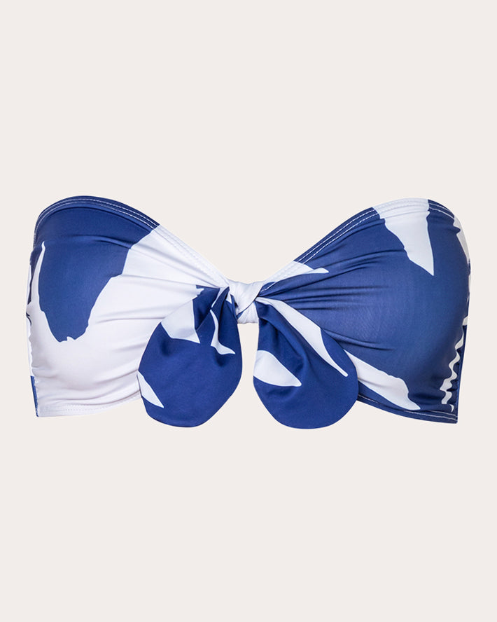 Malibu Palms Strapless Bikini Top
