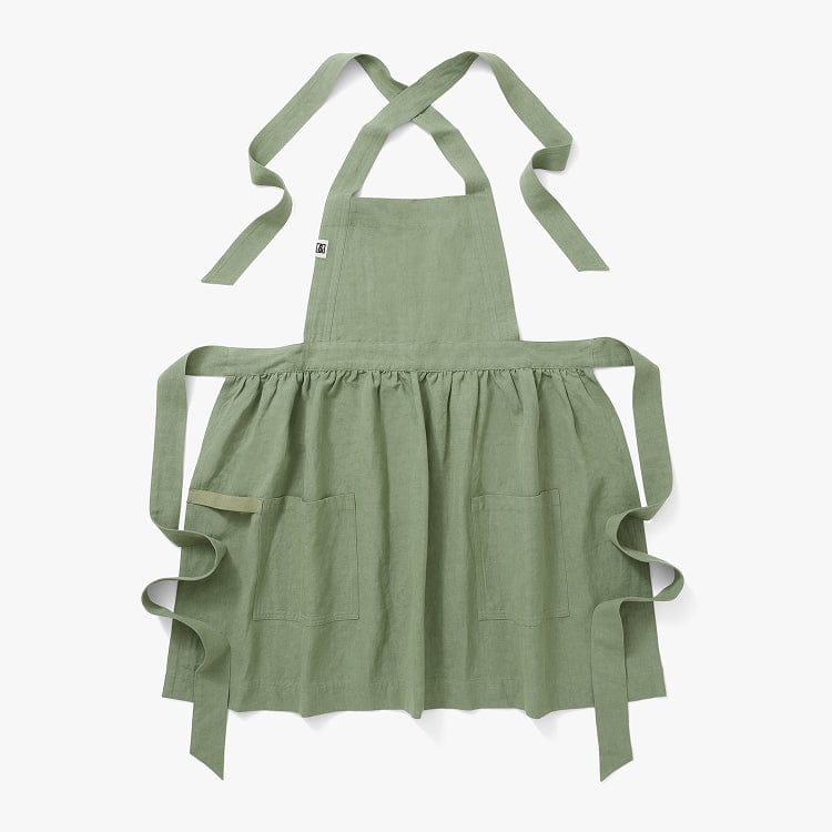 Matcha Green Pinafore Apron