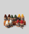 Beeswax Small Pine Cone Candles