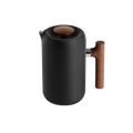 Fellow Clara French Press - Matte Black & Walnut