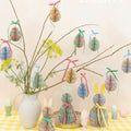 Meri Meri x Liberty Paper Honeycomb Egg Decorations